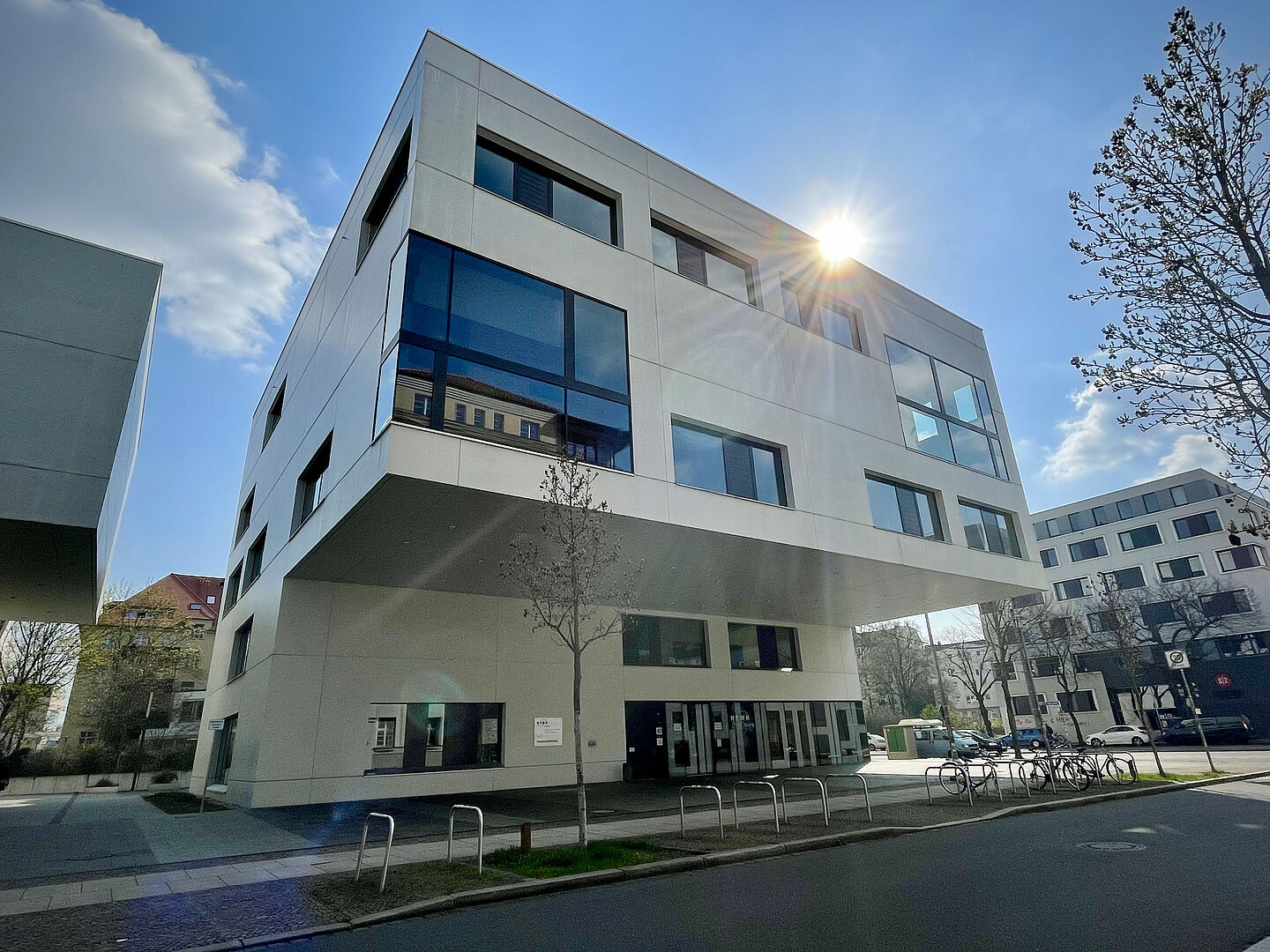 Building of the university library