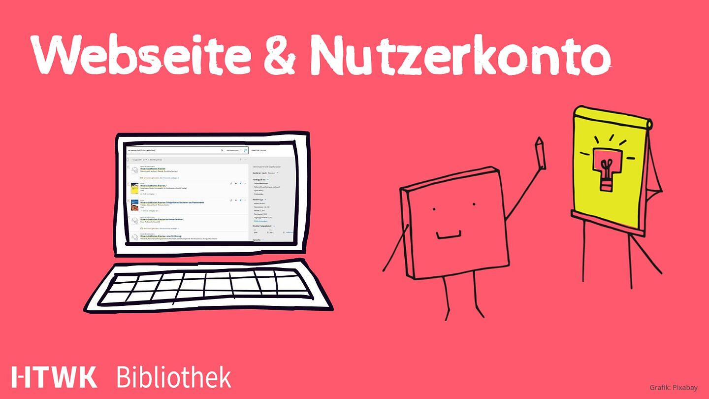 zum Online-Tutorial Einsteigerinfos für "Erstis": Webseite unf Nutzerkonto