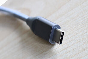 USB-A (2.0) auf USB-C-Kabel (Fokus: USB-C)
